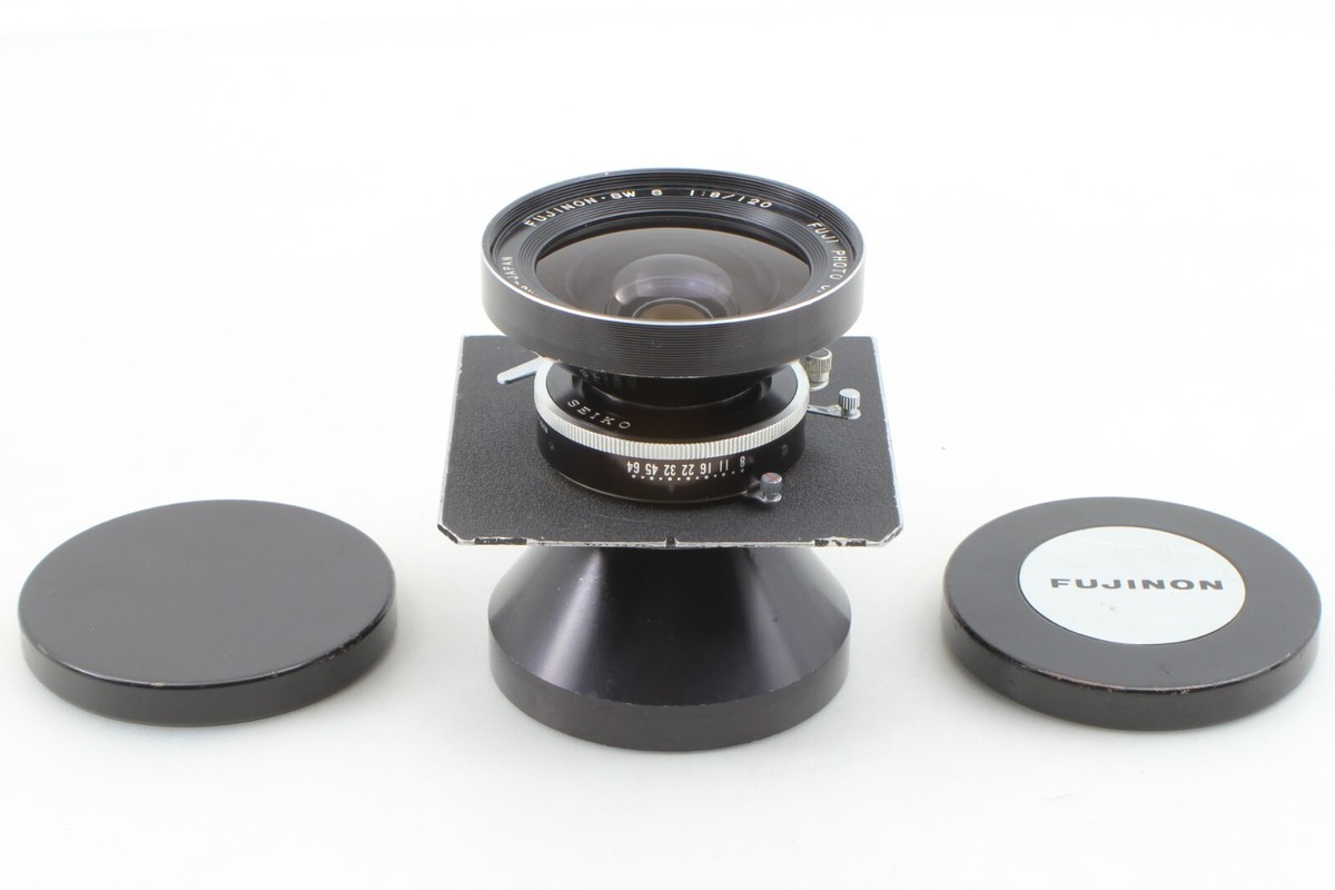 フジ Fuji Fujinon SW S 120mm F/8 5797 Fuji Photo Optical Fujinon SW S 120mm F/8 Large Format Lens from