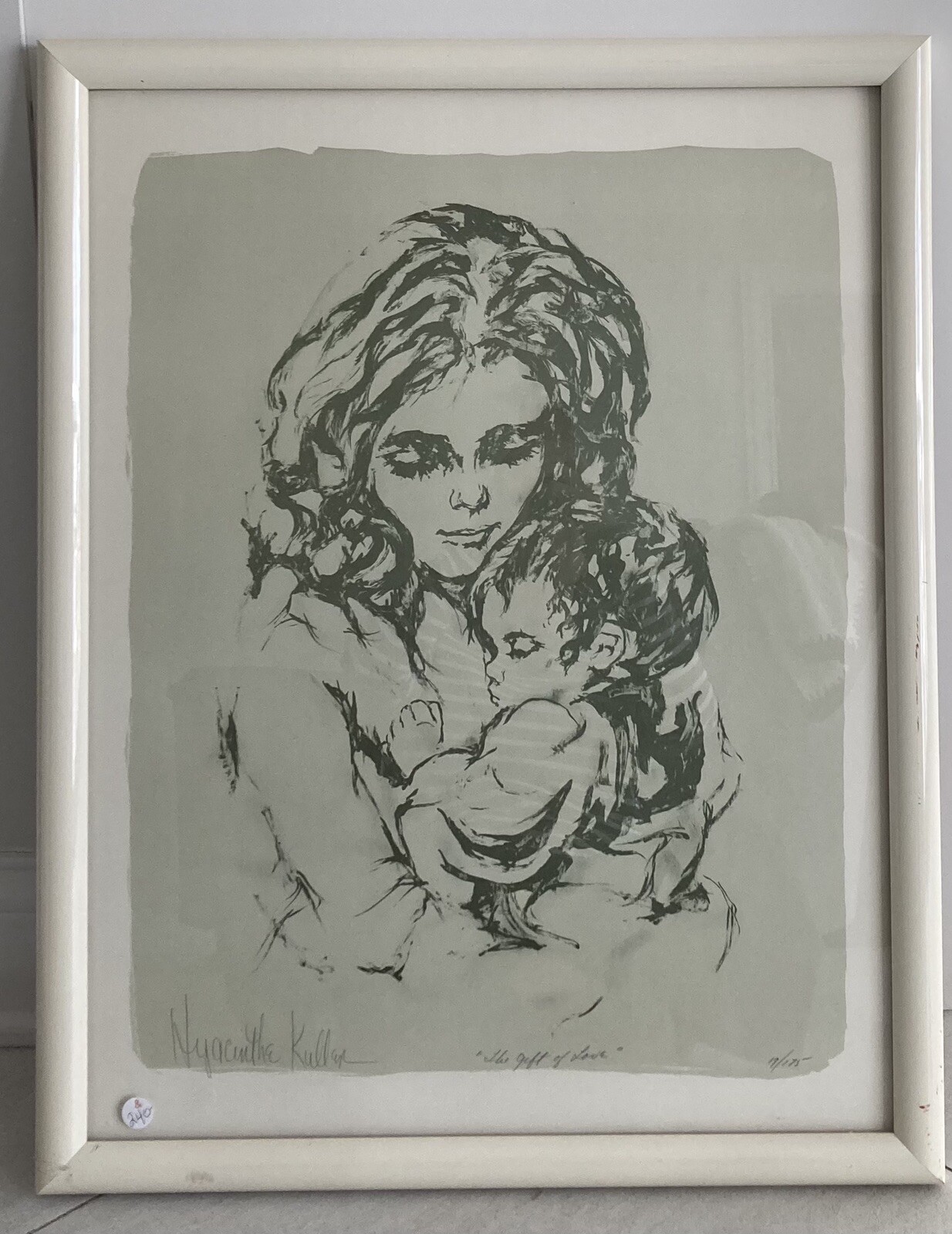 "The Gift of Life" by Hyacinthe Kuller Lithograph Signed eBay