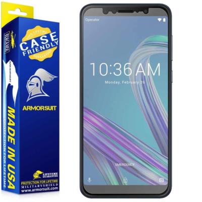 [2-Pack] ArmorSuit Asus Zenfone Max Pro M1 Matte Case Friendly Screen Protector