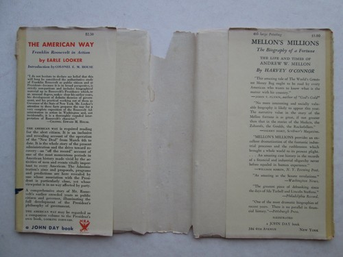 THE AMERICAN WAY Franklin Roosevelt in Action BY EARLE LOOKER 1933 hcdj - Imagen 4 de 11