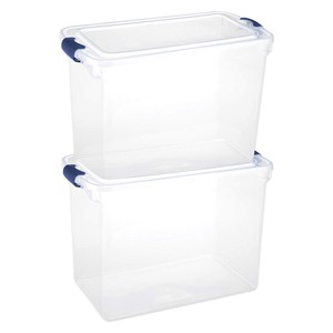 heavy duty clear totes