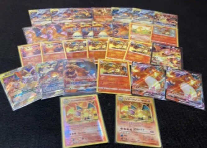 CHARIZARD GUARANTEED 20 AUTHENTIC POKEMON CARDS LOT/ 4 BOOSTER