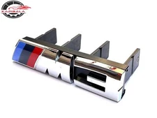 Fit For M 3 Front Grill Silver Chrome Style Emblem Badge Letter M 3 m 3