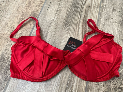 Soutien gorge en soie Agent Provocateur "Costume d'anniversaire" - AP4 LARGE - NEUF AVEC ÉTIQUETTES !