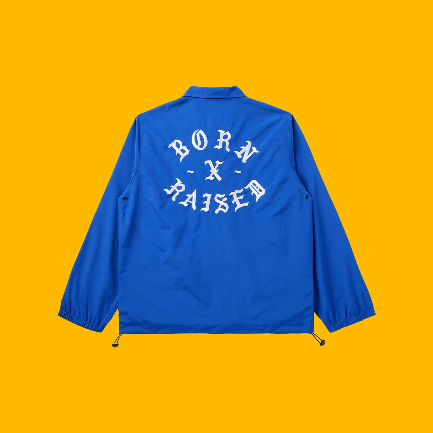 BORNXRAISED EMBROIDERED ROCKER COACH JACKET / XL / BORN X RAISED SUPREME PALACE