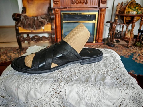 Aigner Herren Sandalen 45 Pantoletten Leder - Bild 4 von 10