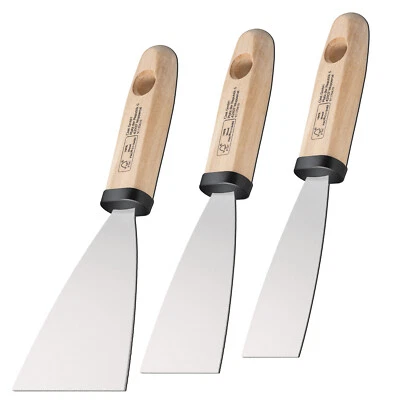 SBS® Malerspachtel - SET 40, 60, 80mm Menge wählbar Spachtel Tapetenentferner