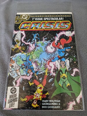 Crisis on Infinite Earths #1 1985 NM Unread Comic Book 