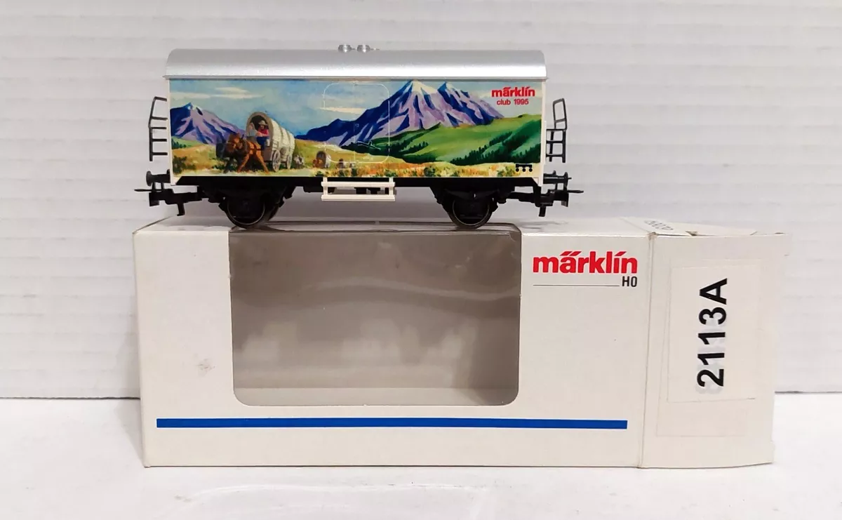 Marklin 2113A HO 1995 Club Car Grand Canyon Indians / Prairie Cowboys NEW  in Box