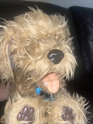 Sky Rocket My Fuzzy Friend Moji Interactive Labradoodle (Excellent Condition)