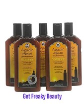 5 PACK. 12.4 oz. Agadir Argan Oil Daily Moisturizing Shampoo. 366ml. NEW.
