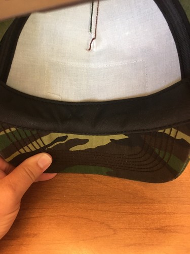 Vintage Red man Tobacco Camoflage Cap - Picture 5 of 7
