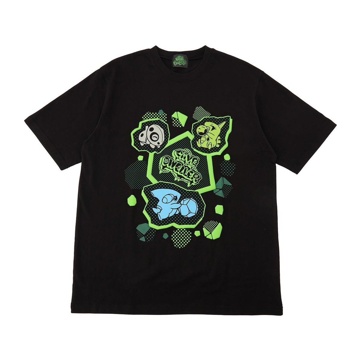 デポルティーボーラコルーニャ　Pre-Match Shirt M Pokemon Center] T-shirt CAVE DWELLER Larvitar & Cocodra & Gible