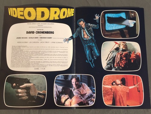 CINEMA ORIGINAL DE COLLECTION JEU DE 12 PHOTOS D EXPLOITATION DU FILM VIDEODROME - Photo 2/8