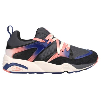 PUMA Blaze Of Glory Psychedelics Lace Up  Mens Black Sneakers Casual Shoes 38757