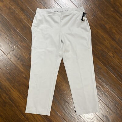 INC INTERNATIONAL CONCEPTS Super Soft NEW NWT Pants 20W Gray Stretch EZ CARE