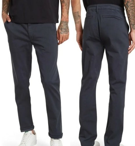 EDWIN Endurance Mason Slim Chino Navy taglia 34 prezzo al pubblico consigliato $148 - Foto 4 di 5