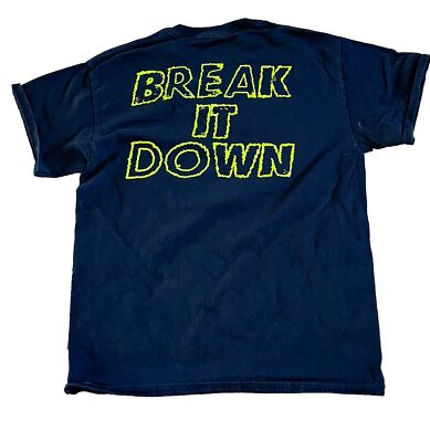 D-Generation X DX WWE Authentic Mens M Black WWE T Shirt Break It