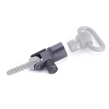 New QD Adapter Stud Base to Sling Swivel Black Anodized