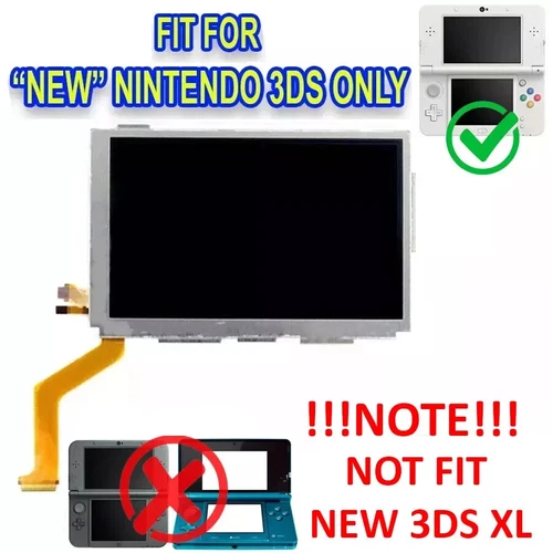 Upper Top LCD Screen Display for New Nintendo 3DS
