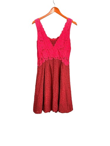Moulinette Soeurs (Anthropologie) Side Zip Lace Dress Women's Size 4 Cottagecore - Bild 1 von 9