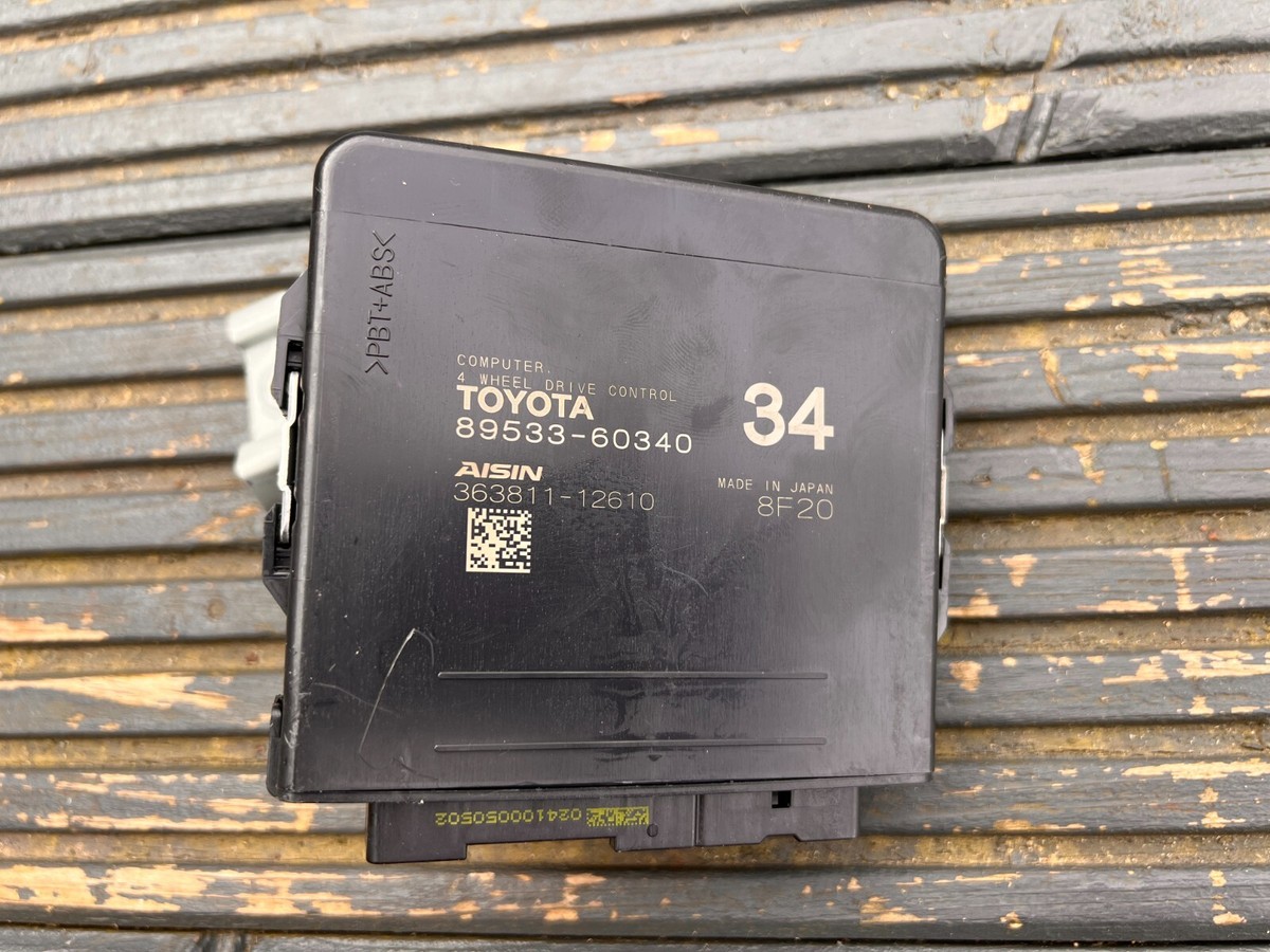 TOYOTA LAND CRUISER 2.8 AUTO 4WD CONTROL ECU 89533-60340
