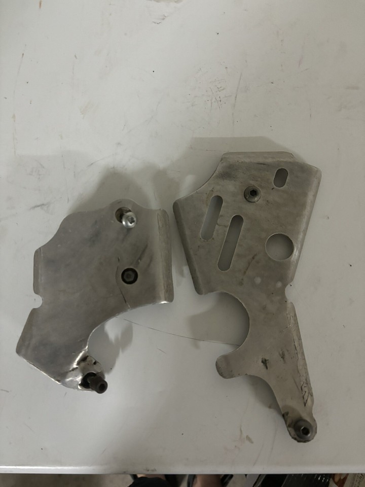 2002 02 Suzuki RM125 RM 125 Carbon Fiber Frame Guards eBay