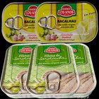 5 Cans 2 Bacalhau Cod Fish 3 Sardines Fillets Olive Oil & Extra Virgin Portugal