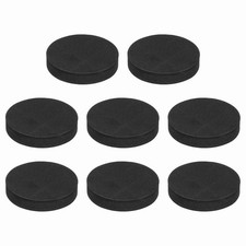 8Pcs Single Sided Speaker Isolation Feet Pads 50mmx10mm Foam Base Pad Black