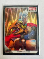 2022 UD Marvel Platinum Teal Wave BETA RAY BILL 529/799