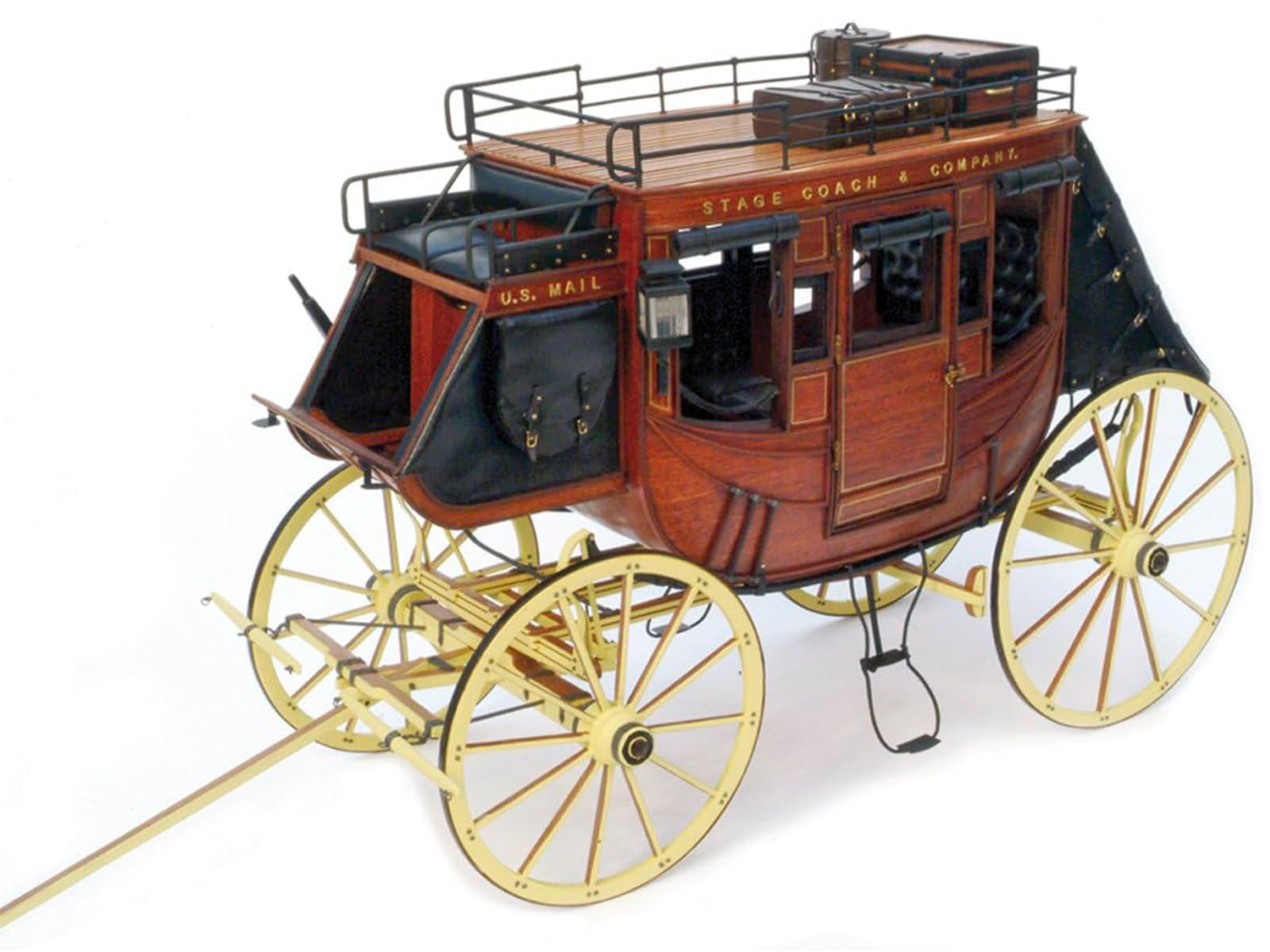 Латиноамериканская артезианка 20340 Деревянная модель дилижанса 1848 года 110 59290₽