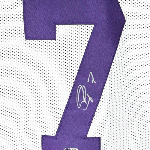 Patrick Peterson Signed LSU College White Football Jersey (BECKETT) - Picture 2 of 3