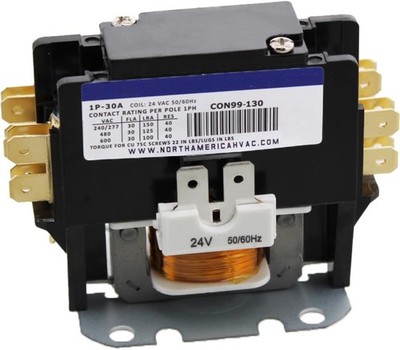Single Pole 1 Pole 30 Amp Condenser Contactor Lennox Armstrong Ducane 95M5501