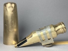 VINTAGE MASTER OTTO LINK QUATTRO STELLE MODELLO NEW YORK SASSOFONO TENORE BOCCAGLIO