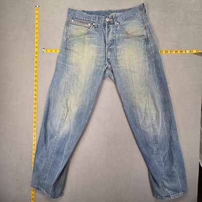 Vintage Levis Engineered Jeans Mens Blue Relaxed Twisted Baggy