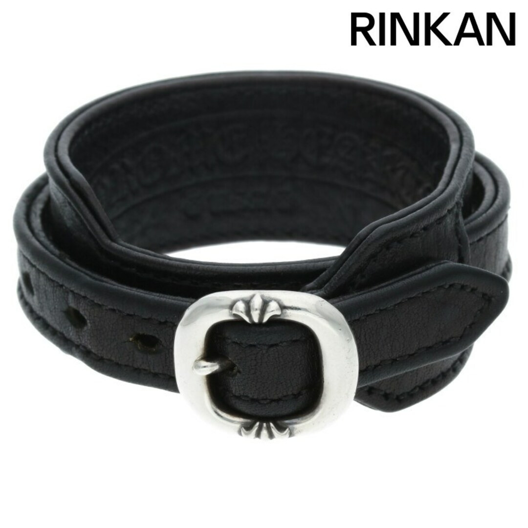 Chrome Hearts RR TINY BUCKLE Rock and Roll Leather Bracelet Chrome Hearts RR TINY BUCKLE Rock and Roll Leather Bracelet