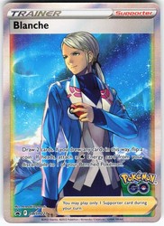 Blanche Full Art Trainer - Pokémon GO - SWSH227 Promo