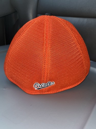 Baltimore Orioles 39Thirty Flex Fit Mütze Vogel schwingende Fledermaus orange/schwarz - S/M - Bild 4 von 9