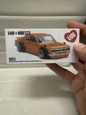 Kaido House x Mini GT 1:64 Skyline 2000 GT-R (KPGC10) Kaido Street V2 KHMG228-2B