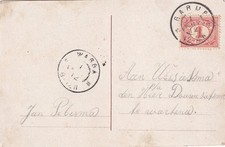 Ansicht 1 mrt 1912 Garijp (hulpkantoor grootrond) naar Warga (hulpk. grootrond)
