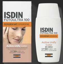 ISDIN Fotoultra 100 - Active Unify Color - SPF 50 - Facial Sunscreen