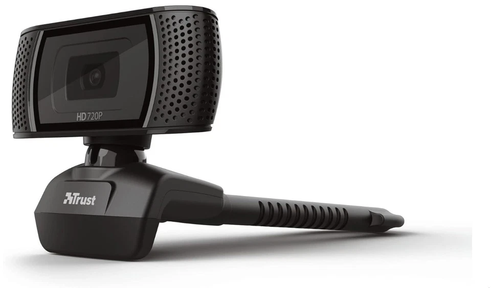 Trust Trino HD Webcam mit Mikrofon 720p 30FPS PC Kamera mit Ständer Videokamera - Bild 4 von 4