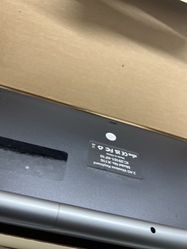 Wireless Keyboard Set USB Dongle 2.4G Small Portable Slim Thin Battery Powered - Picture 16 of 19