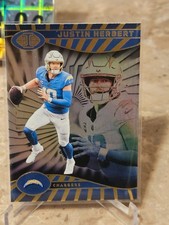 2024 PANINI ILLUSIONS JUSTIN HERBERT PREMIUM HOBBY BOX FOOTBALL CHARGERS #49