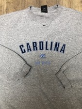 Vintage 90s Y2K Nike North Carolina Tar Heels Center Swoosh Sweatshirt XL