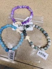 Lot of 3 Fahlo Bracelets No Tracking Cards 89931