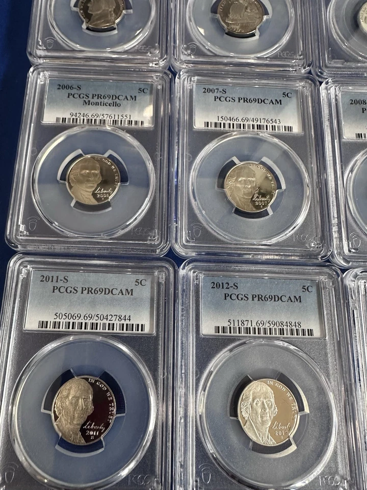 20 Nickle Set From PCGS PR69DCAM YEAR 1998s To 2015s - Image 4 of 4