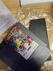 Krusty's Fun House Nintendo NES Complete In Box CIB Game Box Manual Simpsons