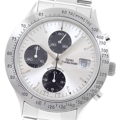DANIEL JEANRICHARD 10009 Date Silver / Black Dial Automatic Men's Watch_943112