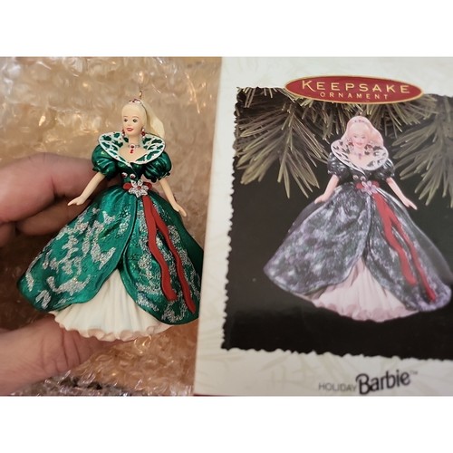Hallmark 1995 Holiday Barbie Collector's Series #3 Keepsake Ornament Christmas